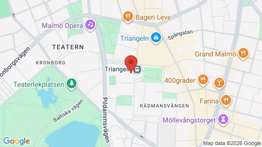 Kontorslokaler för uthyrning i Malmö Centrum – Foto från Google Street View
