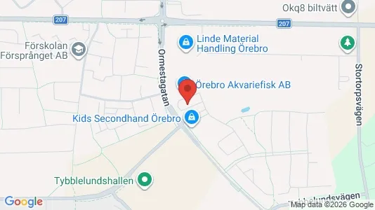 Werkstätte zur Miete i Örebro – Foto von Google Street View