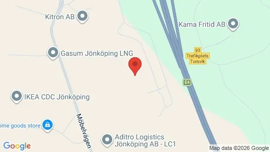 Industrilokaler för uthyrning i Jönköping – Foto från Google Street View