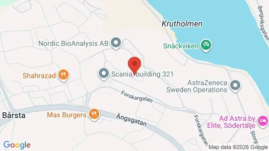 Espacios de oficina En alquiler i Södertälje - kort over placeringen