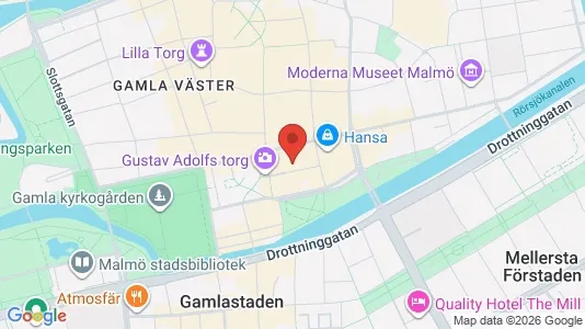 Kontorlokaler til leje i Malmø Centrum - Foto fra Google Street View