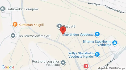 Værkstedslokaler til leje i Järfälla - Foto fra Google Street View