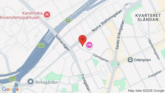 Kontorlokaler til leje i Vasastan - Foto fra Google Street View