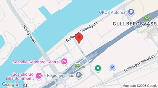 Kontorslokaler för uthyrning i Göteborg Centrum – Foto från Google Street View