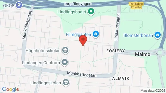 Kontorer til leie i Fosie - kort over placeringen