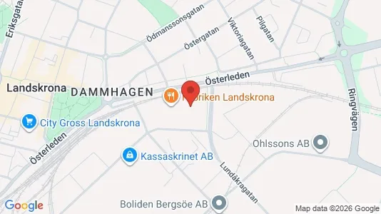 Office spaces for rent i Landskrona - Photo from Google Street View