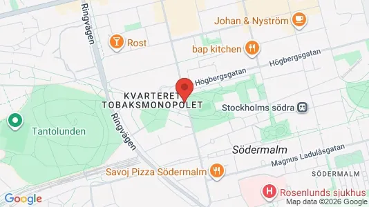 Kontorer til leie i Södermalm – Bilde fra Google Street View