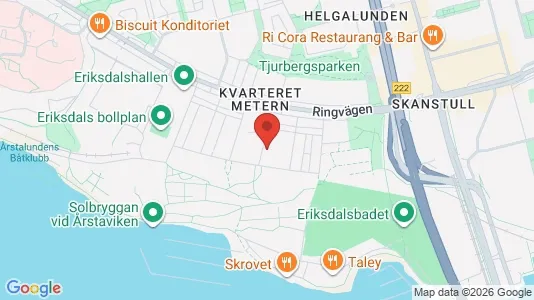 Kontorlokaler til leje i Södermalm - Foto fra Google Street View