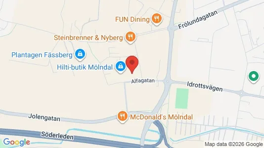 Kontorlokaler til leje i Mölndal - Foto fra Google Street View