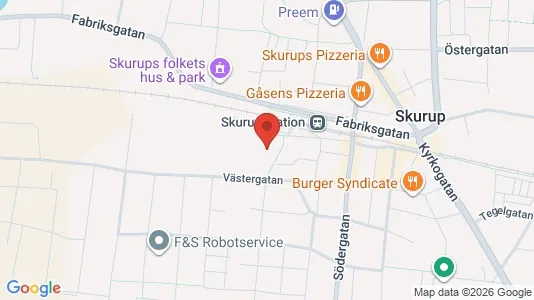 Kontorlokaler til leje i Skurup - Foto fra Google Street View