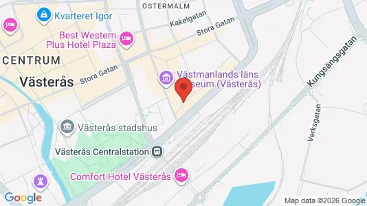 Kontorlokaler til leje i Västerås - Foto fra Google Street View