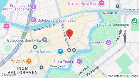 Kontorlokaler til leje i Gøteborg Centrum - Foto fra Google Street View