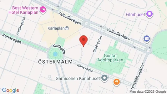 Kontorlokaler til leje i Östermalm - Foto fra Google Street View