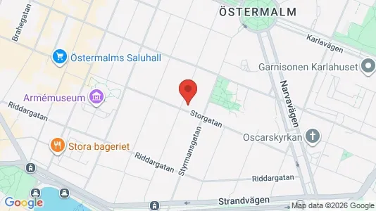 Toimistotilat Vuokrattavana i Östermalm - Kuva Google Street Viewstä