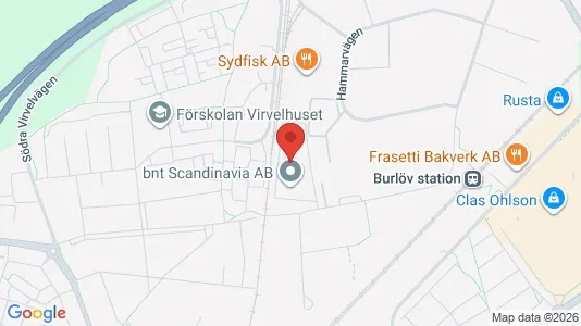 Kontorlokaler til leje i Burlöv - Foto fra Google Street View