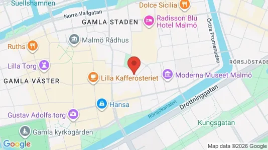Kontorlokaler til leje i Malmø Centrum - Foto fra Google Street View