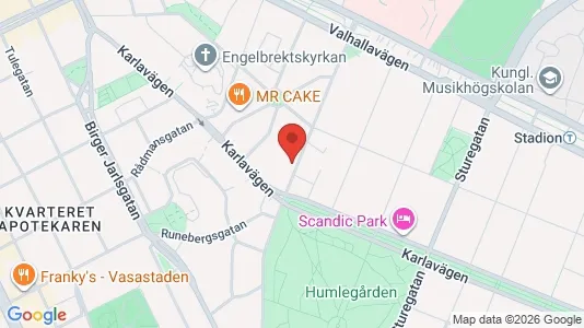 Büros zur Miete i Östermalm – Foto von Google Street View