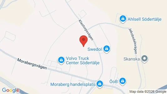 Nieruchomości przemysłowe Do wynajęcia i Södertälje - kort over placeringen