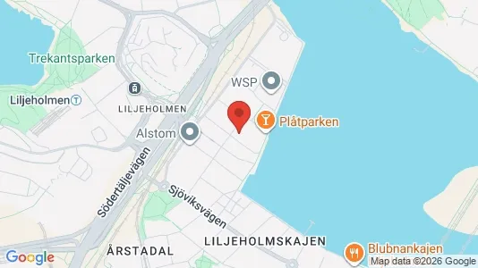 Kontorlokaler til leje i Södermalm - Foto fra Google Street View