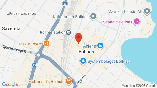 Lokale biurowe Do wynajęcia i Bollnäs - kort over placeringen