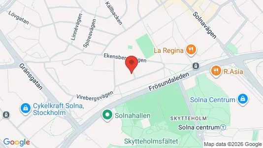 Verkstedhaller til leie i Solna – Bilde fra Google Street View