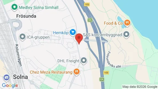Kontorlokaler til leje i Solna - Foto fra Google Street View