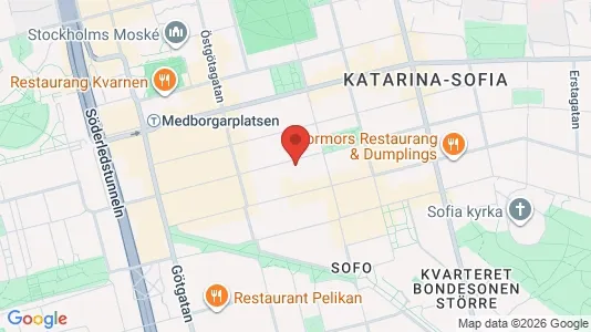 Kontorer til leie i Södermalm – Bilde fra Google Street View