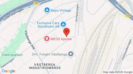 Industrilokaler för uthyrning i Söderort – Foto från Google Street View