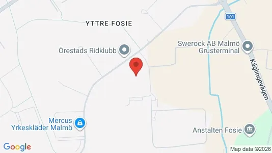 Lagerlokaler til leje i Fosie - Foto fra Google Street View