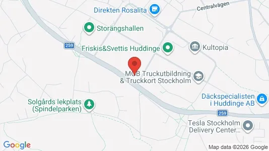 Büros zur Miete i Huddinge – Foto von Google Street View