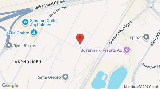 Kontorlokaler til leje i Örebro - Foto fra Google Street View