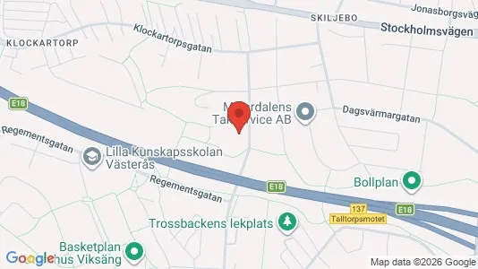 Werkstätte zur Miete i Västerås – Foto von Google Street View
