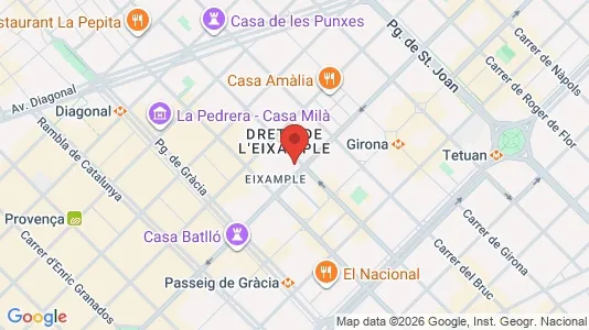 Kantorruimte te huur i Barcelona Eixample - Foto uit Google Street View