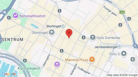 Kontorlokaler til leje i Oslo Sentrum - Foto fra Google Street View