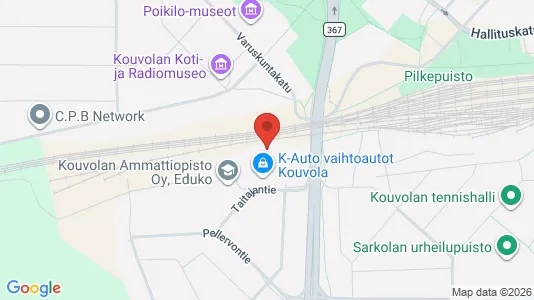Lokaler til leie i Kouvola – Bilde fra Google Street View