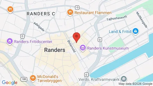 Företagslokaler till salu i Randers C – Foto från Google Street View