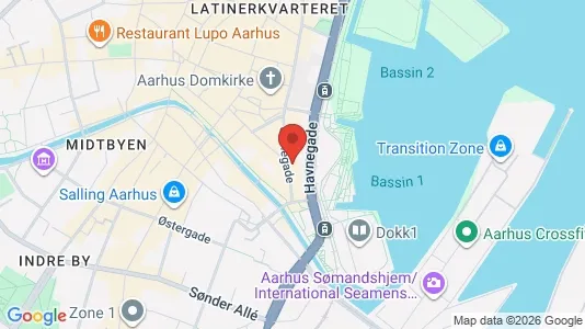 Kontorer til leie i Aarhus C – Bilde fra Google Street View