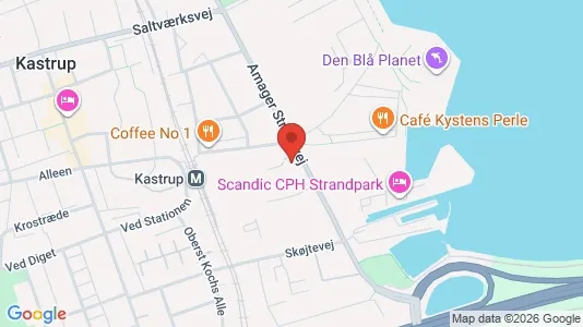 Kontorlokaler til leje i Kastrup - Foto fra Google Street View