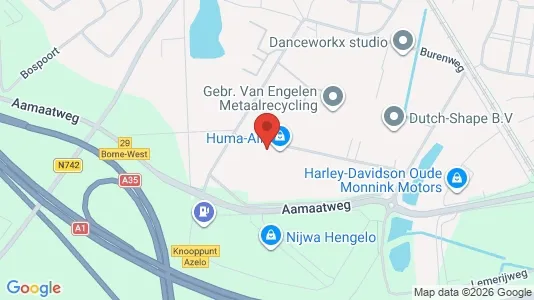 Liikekiinteistöt Vuokrattavana i Borne - Kuva Google Street Viewstä