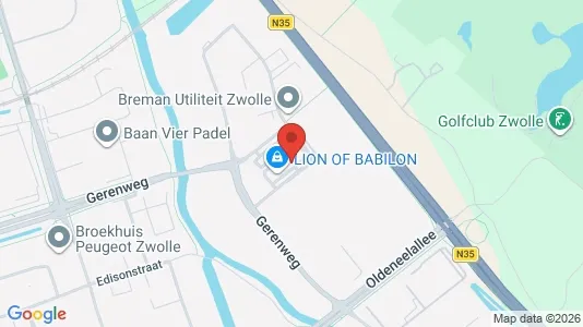 Gewerbeflächen zum Kauf i Zwolle – Foto von Google Street View