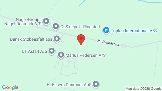 Lagerlokaler til leje i Ringsted - Foto fra Google Street View