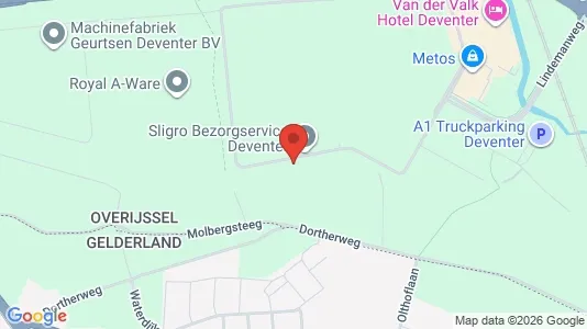 Liikekiinteistöt Vuokrattavana i Deventer - Kuva Google Street Viewstä