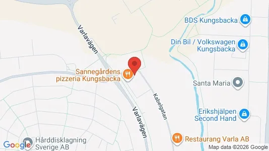 Lagerlokaler til leje i Kungsbacka - Foto fra Google Street View
