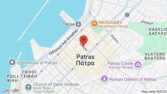 Kontorslokaler för uthyrning i Patras – Foto från Google Street View