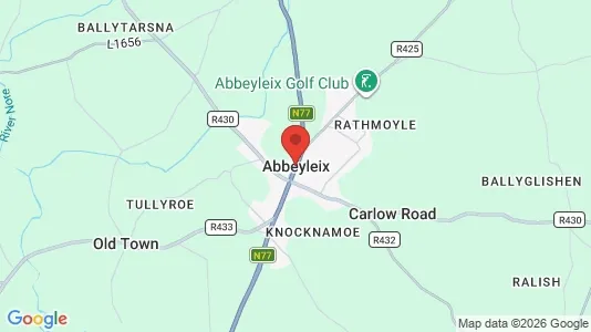 Lokaler til leje i Abbeyleix - Foto fra Google Street View