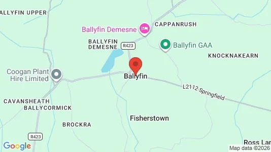 Werkstätte zur Miete i Ballyfin – Foto von Google Street View