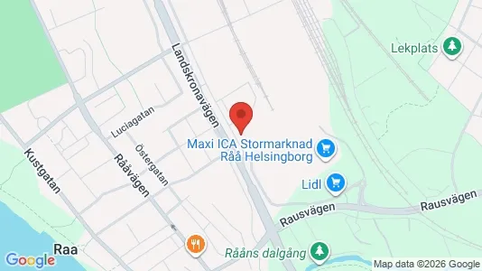 Kontorlokaler til leje i Helsingborg - Foto fra Google Street View
