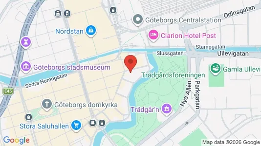 Kontorlokaler til leje i Gøteborg Centrum - Foto fra Google Street View
