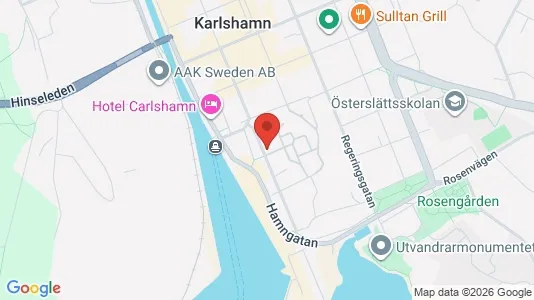 Kontorlokaler til leje i Karlshamn - Foto fra Google Street View
