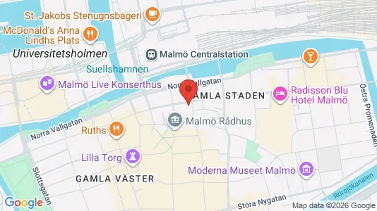 Kontorlokaler til leje i Malmø Centrum - Foto fra Google Street View